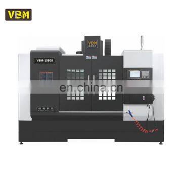 China VMC Steel Guide VBM-1580B CNC Vertical Machining Center Processing Milling Machine