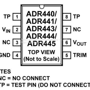 ADR444BRZ ADI NEW and ORIGINAL 18+ SOP  4.096V Voltage Reference w/Current Sink and Source