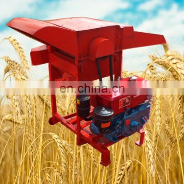 small Mobile grains thresher rice thresher with wheels for mini thresher machine