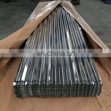 Z40 - Z275g Galvanised Sheet Roofing , Thick 0.6mm Powder Coated Corrugated Sheets