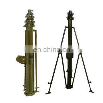 Professional Hanging Light Mast With Hand Winch