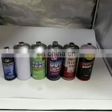 customize round tin can empty car brake oil can with screw top