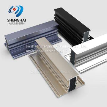 Aluminium Slot Profile for UAE market Aluminum Window And Door  Frame Extrusion Profiles