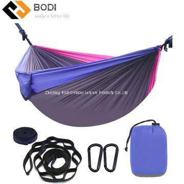 Luxury Waterproof Folding Backpacking Nylon Rope Guitar Hammock