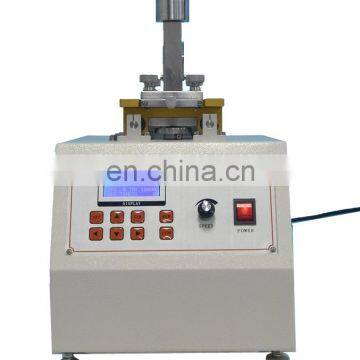 EN ISO20344 IULTCS Footwear shoes leather Color Friction Fastness Rubbing Tester Crocking Test Machine price