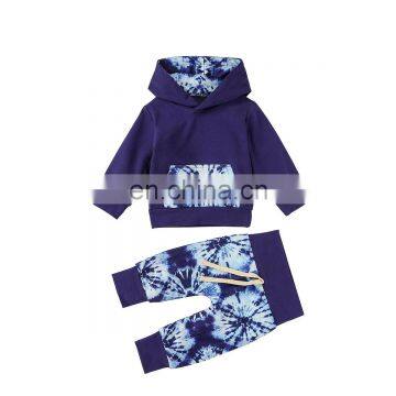 Kids Tracksuit Baby Outfit Clothing Sets Tie Dye Hoodie photo-4