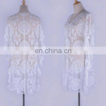 2019 Ленточный пляжный парео. Бикни-кавер. Пляжные туники для женщин. Ленточное пляжное платье photo-6