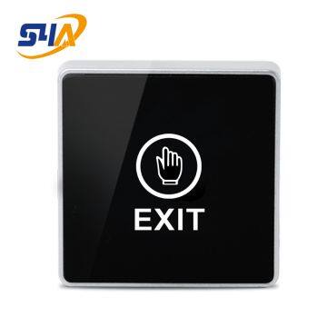 Factory sell touch access switch self reset panel open button access control system exit button