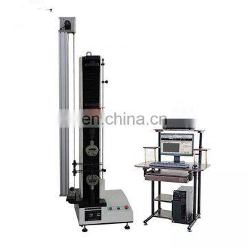 Polymers and Plastics Tensile Testing machine with Elongation break result