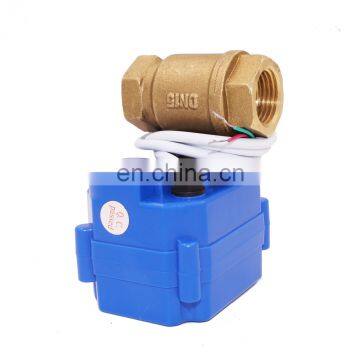 DN15 1/2 Inch 1/2'' Water Flow Control Ball Valve Electronic Shut off Valve Washing Machine Ball Valve
