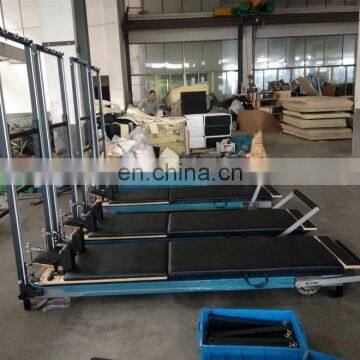 Популярный на рынке реформинг-машин для пилатеса из алюминия с башенкой, складной домашний реформинг-машин для пилатеса с полусуPPORTом SNP03 photo-5