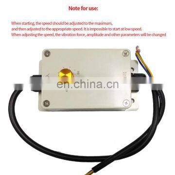Solid State Speed Regulator AC Single Phase 220v100w Vibration Motor Speed Controller photo-2