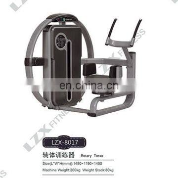 Factory Fitness Equipment Rotary Torso / Commercial Gym Machine