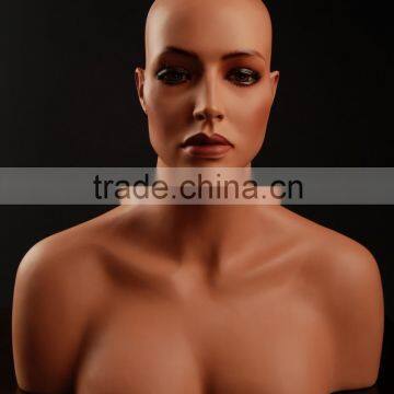 Women Head Mannequin Fiberglass Cheap Head Mannequin H1050 photo-4