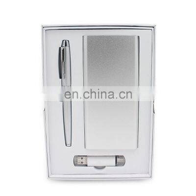 2019 Hot Selling Promotion Gift Set Powerbank With USB Flash Drive and Pen photo-2