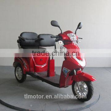 double seat 600w 48v electric scooter with canopy