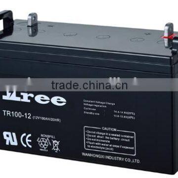 Long Life Vrla Smf Battery Ups Battery 12v 110ah Agm Deep Cycle Battery photo-2