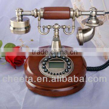 home telefone de mesa antigo rosa