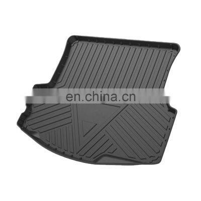 OEM waterproof car accessories 3d trunk mat for  Ford-Fiesta Sedan year 2009-2016