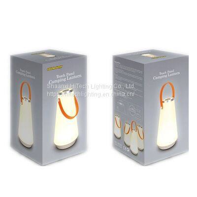 Bedside Night Lights With Hook Touch Switch USB Rechargeable Waterproof Outdoor Portable LED Camping Lantern Warm Lighing photo-5