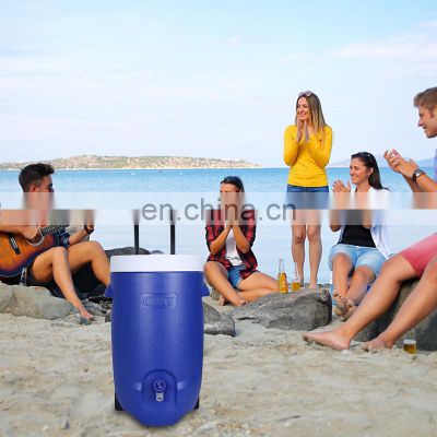 GiNT 20L wheeled portable large camping outdoor water plastic cooler jug