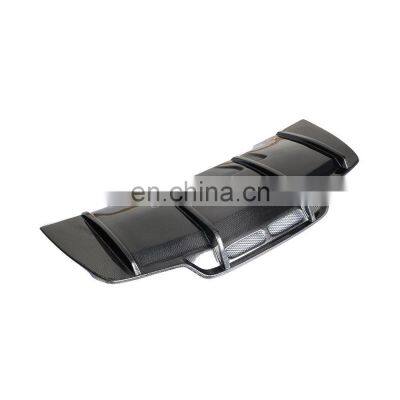 Carbon Fiber Rear Bumper Lip for Mercedes Benz C63 W205 AMG Sedan 4-Door 2015-2018 photo-4