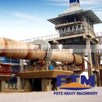 CE, ISO9001 Certificated rotary kiln for cement production line