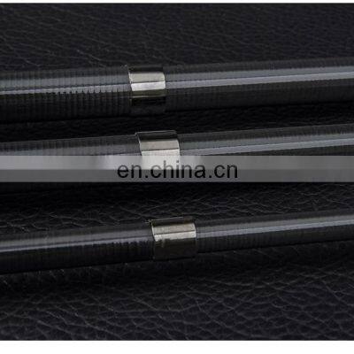 1.3 м 1.5 м 1.8 м 2.1 м 2.4 м мини Carbon Spinning Rod Целый рукоятка из алюминиевого сплава и катушка Антизакручивающий телескопический удочерный ствол photo-5
