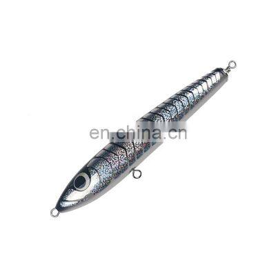 20cm/90g/22cm/120g/23.5cm/140g  Wooden pencil fishing lures bait shad lure mackerel lure