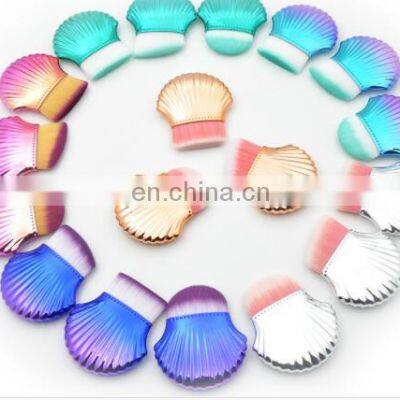 New Pro Makeup Brush Shell Shape Powder Blush Brushes Cosmetic Brushes Set Makeup Tools