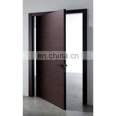 Exterior Modern Design Pivot Solid Wood Front Big Doors