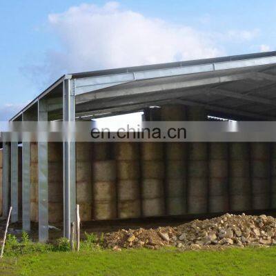 Low Cost Design House Shed Prefab Steel Cow/horse/cattle Farm Building brand new