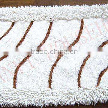 unique design bath mats cotton chenille bath mat