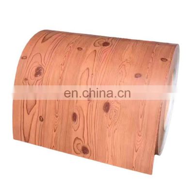 Cold Rolled/ppgl Steel Coil Wood Grain Stone Pattern Ppgi/color Painting