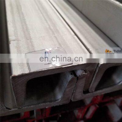 Jis Sus Astm Aisi 304 304l 316 316l 321 Stainless Steel u c Channel Steel Price