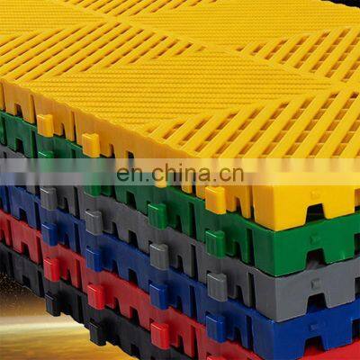 CH Assembly Multi-Used Flexible Non-Toxic Cheapest Multifunctional Multicolor Interlocking 40*80*4cm Garage Floor Tiles