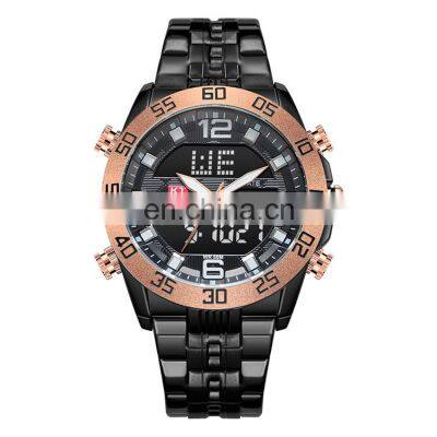 Profession Seller Sale Classic KAT-WACH 1802 Men's Quartz Digital Watches Steel Strap Analog Digital Display Sport Watches photo-5