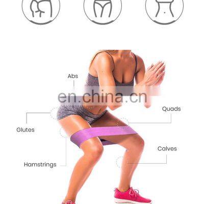 Factory Price Latex Exercise Resistance Bands Fitness Exercise Bands Resistance