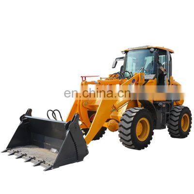 Factory new design hydraulic wheel loader ZL20F cummins engine small farming wheel loader 928 wheel loader for sale in china