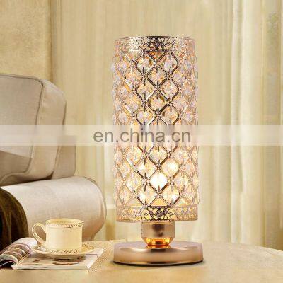 Glass Table Lamps Bar Restaurant Charging Desk Lamp Night Lights Bedside Desk Lamp Fixtures