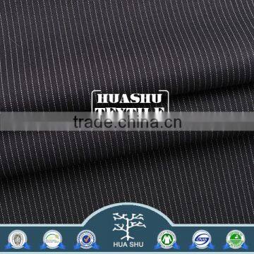 Wholesale Customizable composition Shrink resistant uniform blue and white stripe fabric