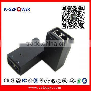 2016 P-series 12Wmax K-240500 24V POE adapter Desk-top 10/100/1000Mbps Passive POE power supply 24V 0.5A Gigabit Ethernet                        
                                                Quality Choice