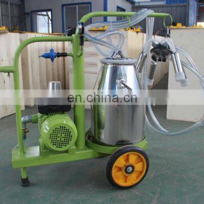 Single Portable Cow Milking Machine Stainless Steel Double Portable Milking Machine for Cow photo-3