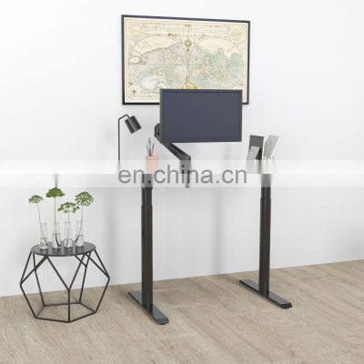 Custom OEM Popular Height Tech Table Custom Office Electric Height Adjustable Standing Desk photo-3