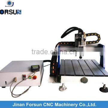 Jinan Supplier Woodworking Machine Carving Wood Plastic Foams, Mini Cnc Machine for Wood 400*400mm photo-6