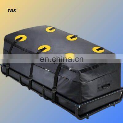 11.5 Cub.ft. Expandable100% Waterproof Hitch Rack Mount Cargo Carrier Bag Hitch Cargo Bag for Suv Car