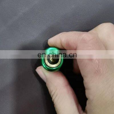 Refrigeration Air Conditioner Freon Refrigerant Bottle Cap With Lock Key Aluminum Brass Locking 1/4 16/7 Locking Caps photo-5