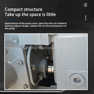 QinPing-QP120M SS Lobe Pump-double End Seals With Rubber Rotor- Safety Valve photo-2