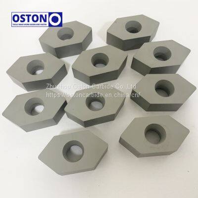 43X43X19.5mm Tungsten Carbide/Tool Steel Rotary and Stationary Blades for Micromat 2500 Shredder
