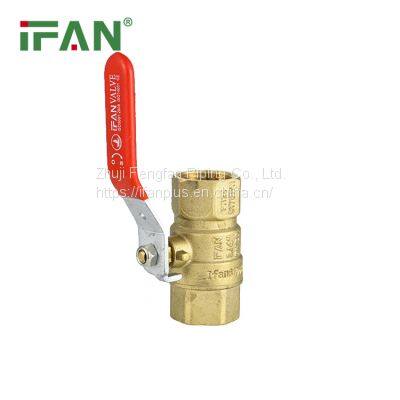 IFAN Free Sample Brass Ball Valve Heat Resistant Brass Forging Ball Valve